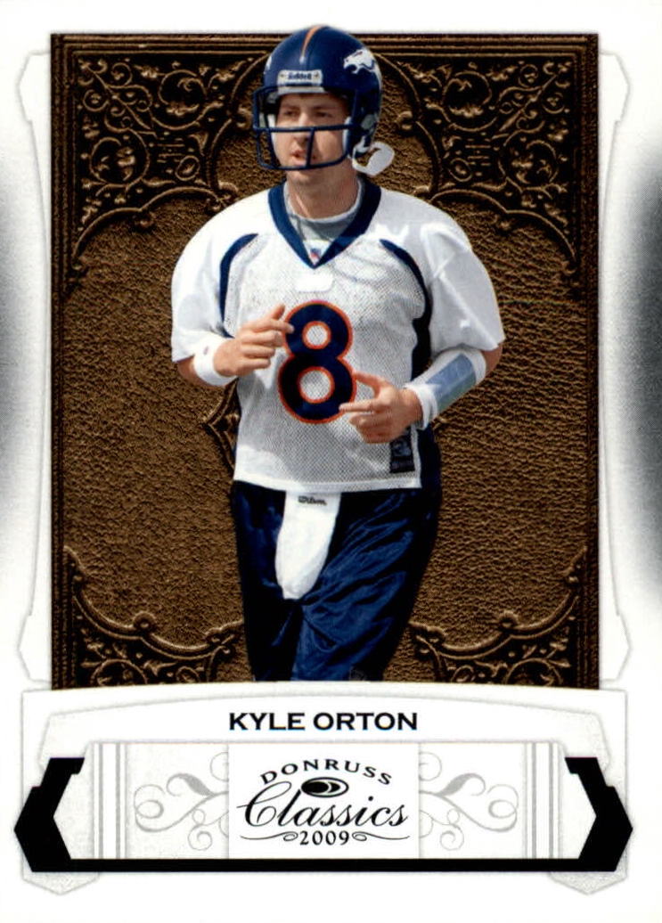 NFL 2009 Donruss Classics - No 18 - Kyle Orton