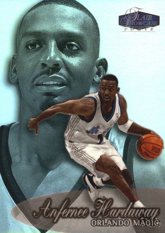 NBA 1998 / 99 Flair Showcase Row 3 - No 18 - Anfernee Hardaway