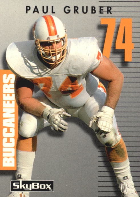 NFL 1992 SkyBox Prime Time - No 018 - Paul Gruber