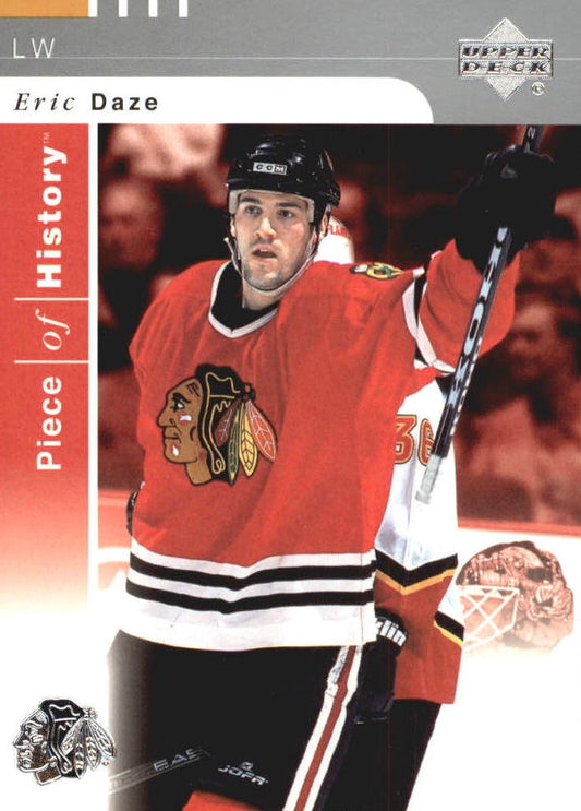 NHL 2002-03 UD Piece of History - No 18 - Eric Daze