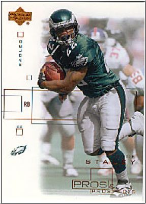 NFL 2001 Upper Deck Pros & Prospects - No 68 - Duce Staley