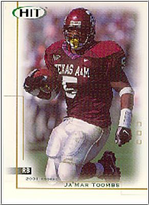 NFL 2001 SAGE Hit - No 43 - Ja'mar Toombs