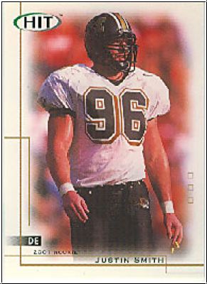 NFL 2001 SAGE Hit - No 49 - Justin Smith