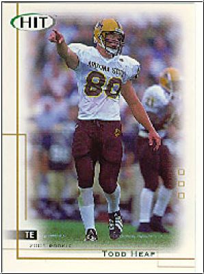 NFL 2001 SAGE Hit - No 35 - Todd Heap