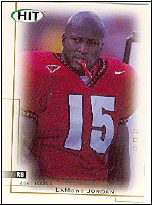 NFL 2001 SAGE Hit - No 30 - Lamont Jordan