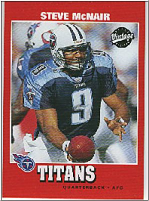 NFL 2001 Upper Deck Vintage - No 170 - Steve McNair