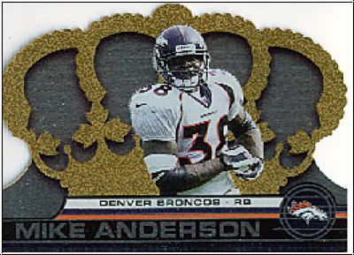 NFL 2001 Crown Royale - No 44 - Mike Anderson