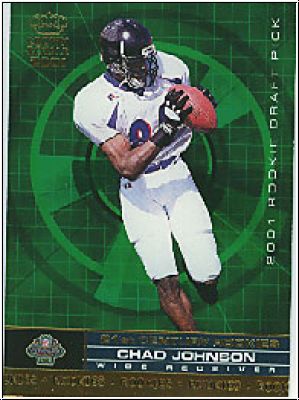 NFL 2001 Crown Royale 21st Century Rookies - No 10 - Johnson