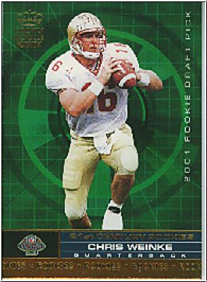 NFL 2001 Crown Royale 21st Century Rookies - No 25 - Weinke