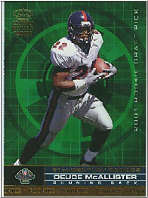 NFL 2001 Crown Royale 21st Century Rookies - No 14 - McAllister