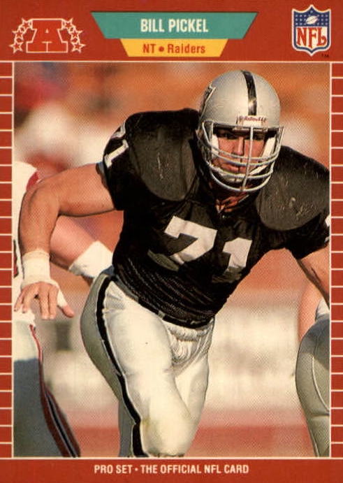 NFL 1989 ProSet - No 190 - Bill Pickel