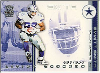 NFL 2001 Crown Royale Living Legends - No 3 - Emmitt Smith