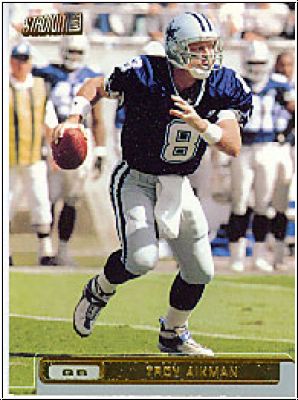 NFL 2001 Stadium Club - No 10 - Troy Aikman