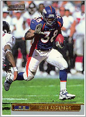 NFL 2001 Stadium Club - No 63 - Mike Anderson