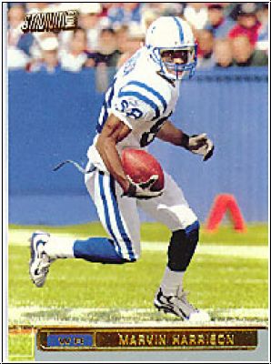 NFL 2001 Stadium Club - No 6 - Marvin Harrison