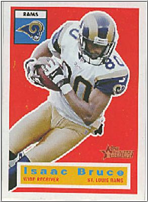 NFL 2001 Topps Heritage - No. 32 - Isaac Bruce