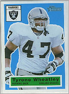 NFL 2001 Topps Heritage - No 14 - Tyrone Wheatley