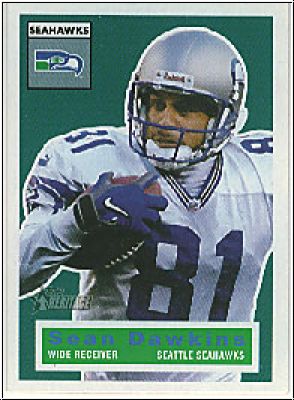 NFL 2001 Topps Heritage - No 99 - Sean Dawkins