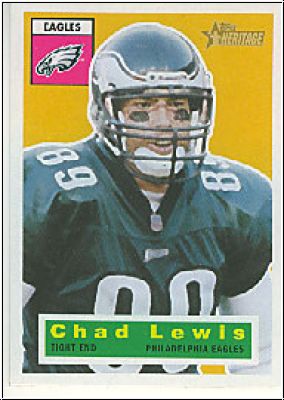 NFL 2001 Topps Heritage - No 53 - Chad Lewis