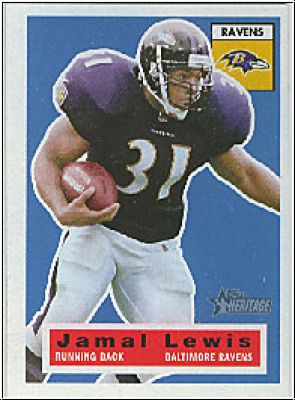 NFL 2001 Topps Heritage - No 27 - Jamal Lewis