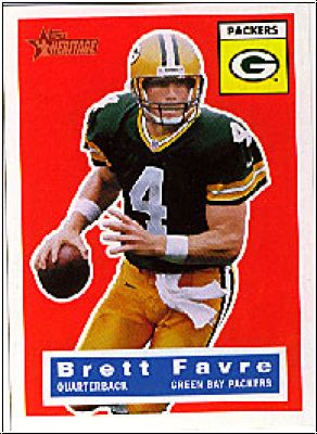 NFL 2001 Topps Heritage - No 75 - Brett Favre