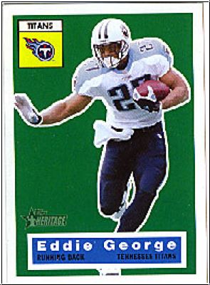 NFL 2001 Topps Heritage - No 26 - Eddie George