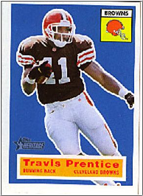 NFL 2001 Topps Heritage - No 74 - Travis Prentice