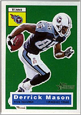 NFL 2001 Topps Heritage - No 48 - Derrick Mason