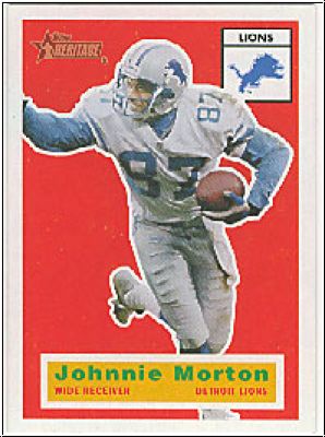 NFL 2001 Topps Heritage - No 91 - Johnnie Morton