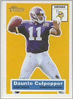 NFL 2001 Topps Heritage - No 23 - Daunte Culpepper