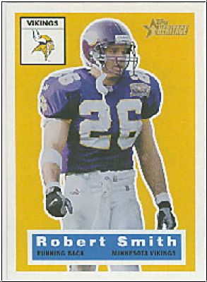 NFL 2001 Topps Heritage - No 41 - Robert Smith