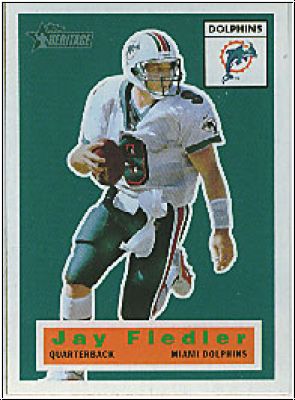 NFL 2001 Topps Heritage - No 19 - Jay Fiedler