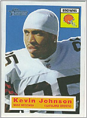 NFL 2001 Topps Heritage - No 106 - Kevin Johnson