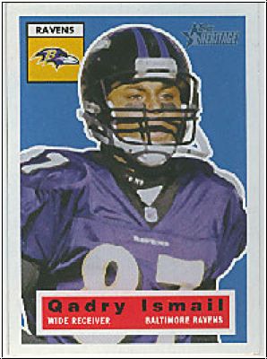 NFL 2001 Topps Heritage - No 87 - Qadry Ismail