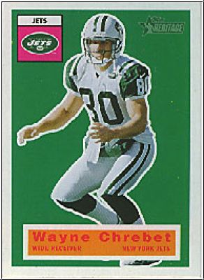 NFL 2001 Topps Heritage - No 67 - Wayne Chrebet