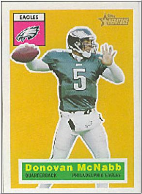 NFL 2001 Topps Heritage - No. 35 - Donovan McNabb