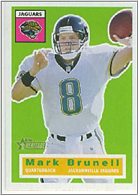 NFL 2001 Topps Heritage - No 66 - Mark Brunell