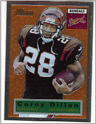 NFL 2001 Topps Heritage Retrofactor - No 51 - Corey Dillon