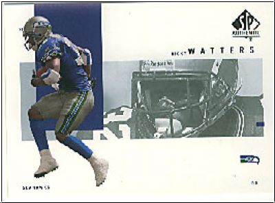 NFL 2001 SP Authentic - No 80 - Ricky Watters