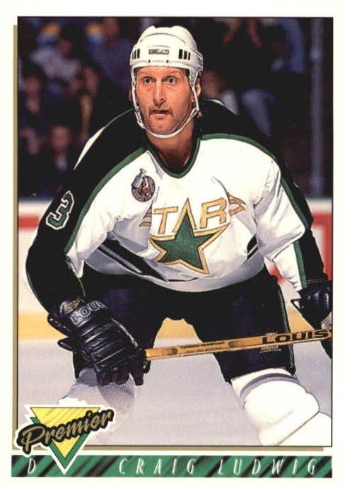 NHL 1993 / 94 Topps Premier - No 191 - Craig Ludwig