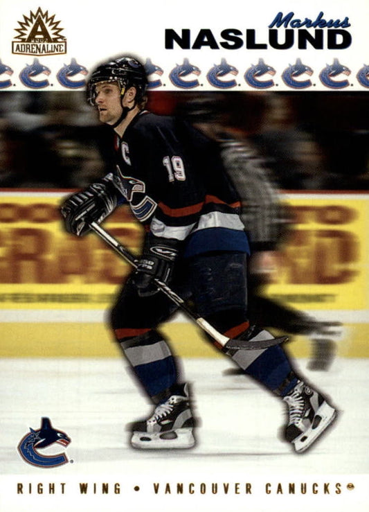 NHL 2001-02 Pacific Adrenaline - No 191 - Markus Naslund