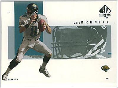 NFL 2001 SP Authentic - No 42 - Mark Brunell