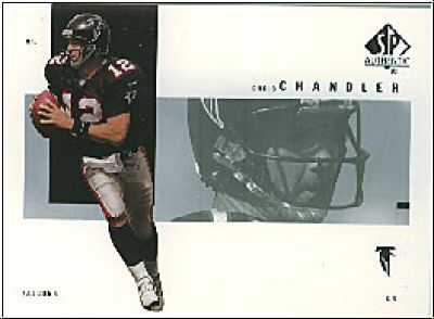 NFL 2001 SP Authentic - No 5 - Chris Chandler