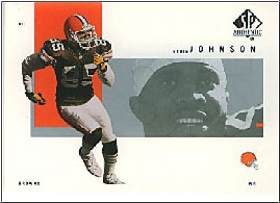 NFL 2001 SP Authentic - No. 22 - Kevin Johnson