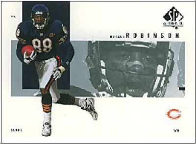 NFL 2001 SP Authentic - No 17 - Marcus Robinson