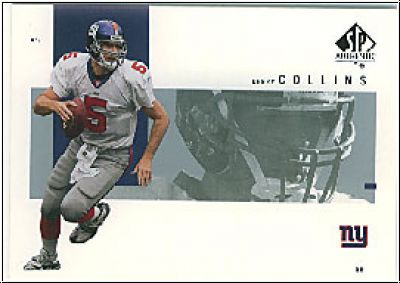 NFL 2001 SP Authentic - No 59 - Kerry Collins