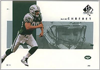 NFL 2001 SP Authentic - No 63 - Wayne Chrebet