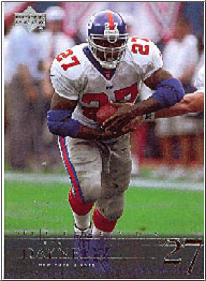 NFL 2001 Upper Deck Legends - No 54 - Ron Dayne