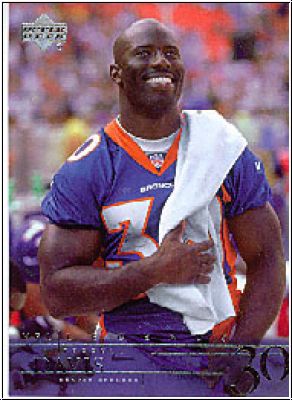 NFL 2001 Upper Deck Legends - No 27 - Terrell Davis