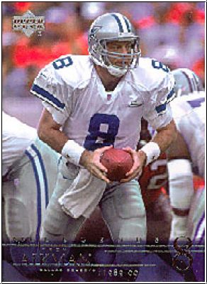 NFL 2001 Upper Deck Legends - No 21 - Troy Aikman